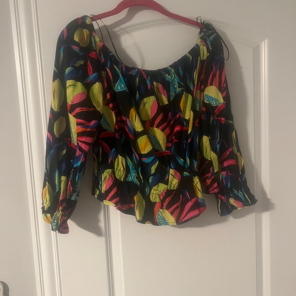 Tabitha Brown Off The Shoulder Top